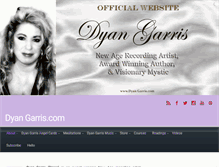 Tablet Screenshot of dyangarris.com